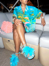 Lässiges Kurzarm-Strandhemd